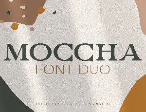 Moccha font