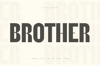 SS BROTHER font