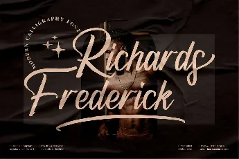 Richards Frederick font