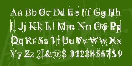 Kingthings Pique'n'meex font