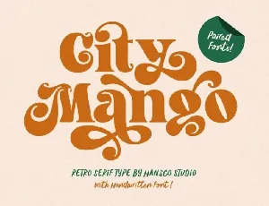 City Mango Serif font