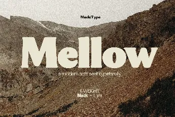 Mellow Serif font