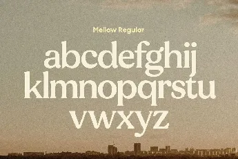 Mellow Serif font