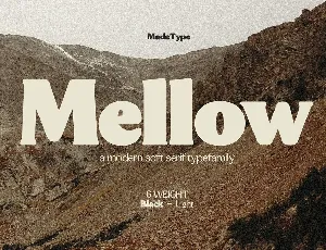 Mellow Serif font