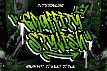 Graffity Stylish Display font