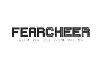 Fearcheer Sans Serif font