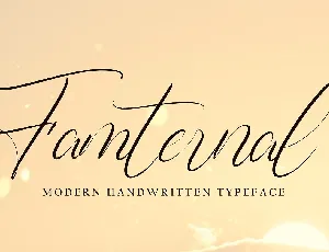 Famternal font