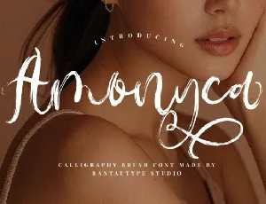 Amonyca font