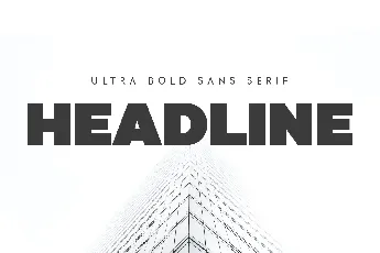 Headline font