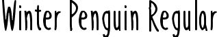 Winter Penguin Regular font - Winter Penguin.otf