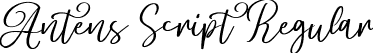 Antens Script Regular font - Stobils.ttf