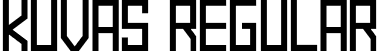 KUVAS Regular font - KUVAS.otf