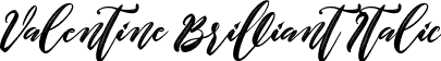 Valentine Brilliant Italic font - Valentine Brilliant Italic - TTF.ttf