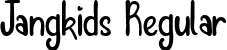 Jangkids Regular font - JANGKIDS.ttf