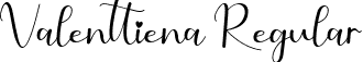 Valenttiena Regular font - Valenttiena.ttf