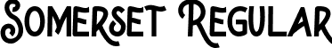 Somerset Regular font - Somerset-Regular.ttf