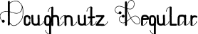 Doughnutz Regular font - Doughnutz.otf