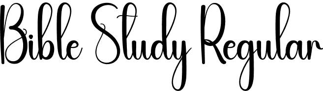 Bible Study Regular font - Bible-Study.otf