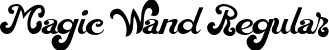 Magic Wand Regular font - Magic Wand.otf