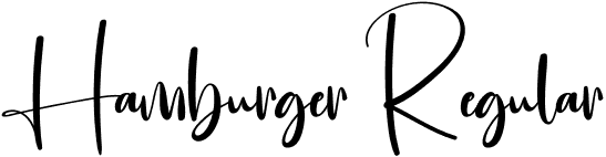 Hamburger Regular font - Hamburger.otf