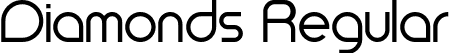 Diamonds Regular font - Diamonds-Regular.ttf