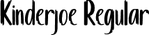 Kinderjoe Regular font - Kinderjoe.otf