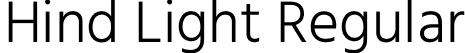 Hind Light Regular font - hind-light.otf