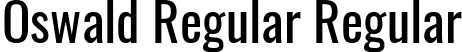 Oswald Regular Regular font - Oswald-Regular.ttf