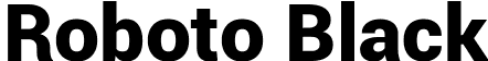 Roboto Black font - Roboto-Black.ttf