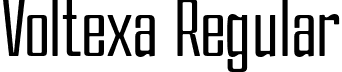 Voltexa Regular font - voltexaregular-lgzwd.otf