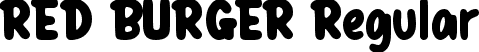 RED BURGER Regular font - RED BURGER.otf