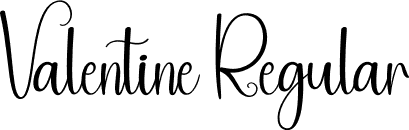 Valentine Regular font - Valentine.otf