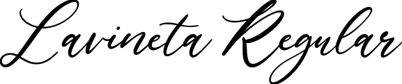 Lavineta Regular font - Lavineta.ttf