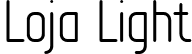 Loja Light font - Loja-Light.otf