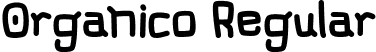 Organico Regular font - Organico.ttf