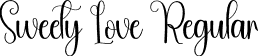 Sweety Love Regular font - Sweety-Love.otf