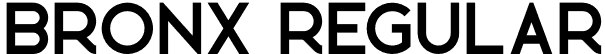 Bronx Regular font - Bronx_PersonalUse.otf