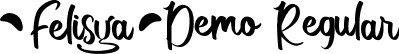 Felisya Demo Regular font - FelisyaDemoRegular.ttf