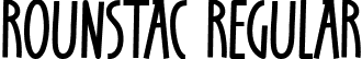 Rounstac Regular font - Rounstac.ttf