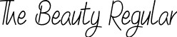 The Beauty Regular font - The Beauty.otf