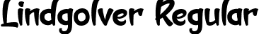 Lindgolver Regular font - Lindgolver.otf