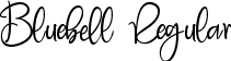 Bluebell Regular font - Bluebell.ttf