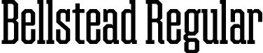 Bellstead Regular font - Bellstead.otf