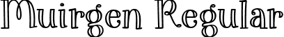 Muirgen Regular font - Muirgen.ttf