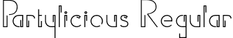 Partylicious Regular font - Partilicious - Free Trial.otf