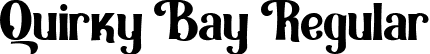 Quirky Bay Regular font - Quirky Bay - Free Version.ttf