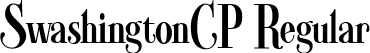 SwashingtonCP Regular font - SwashingtonCP.ttf