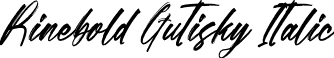 Rinebold Gutisky Italic font - Rinebold-Gutisky-Italic.otf