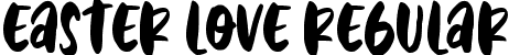 Easter Love Regular font - Easter Love.ttf