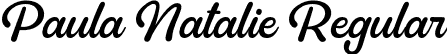 Paula Natalie Regular font - paulanatalieregular-rgjly.otf